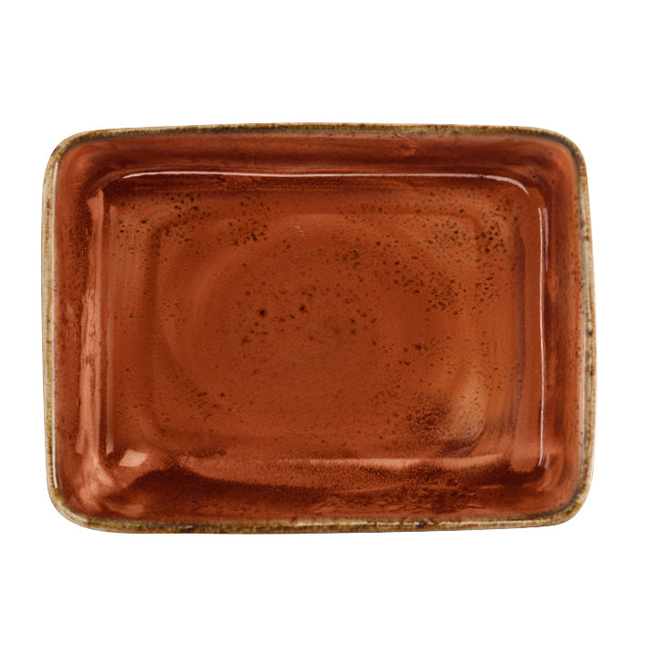 Rectangle Tray L 6.5" W 4.75" (17.5 Oz) Craft Terracott