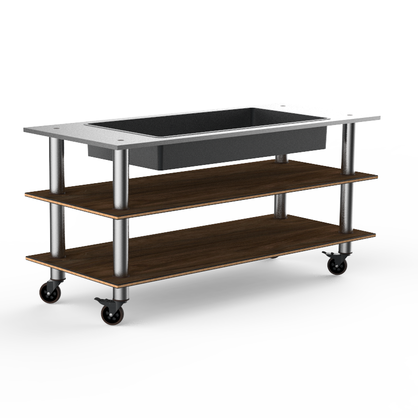 Salad Bar Station L 71.0" W 29.5" Modular