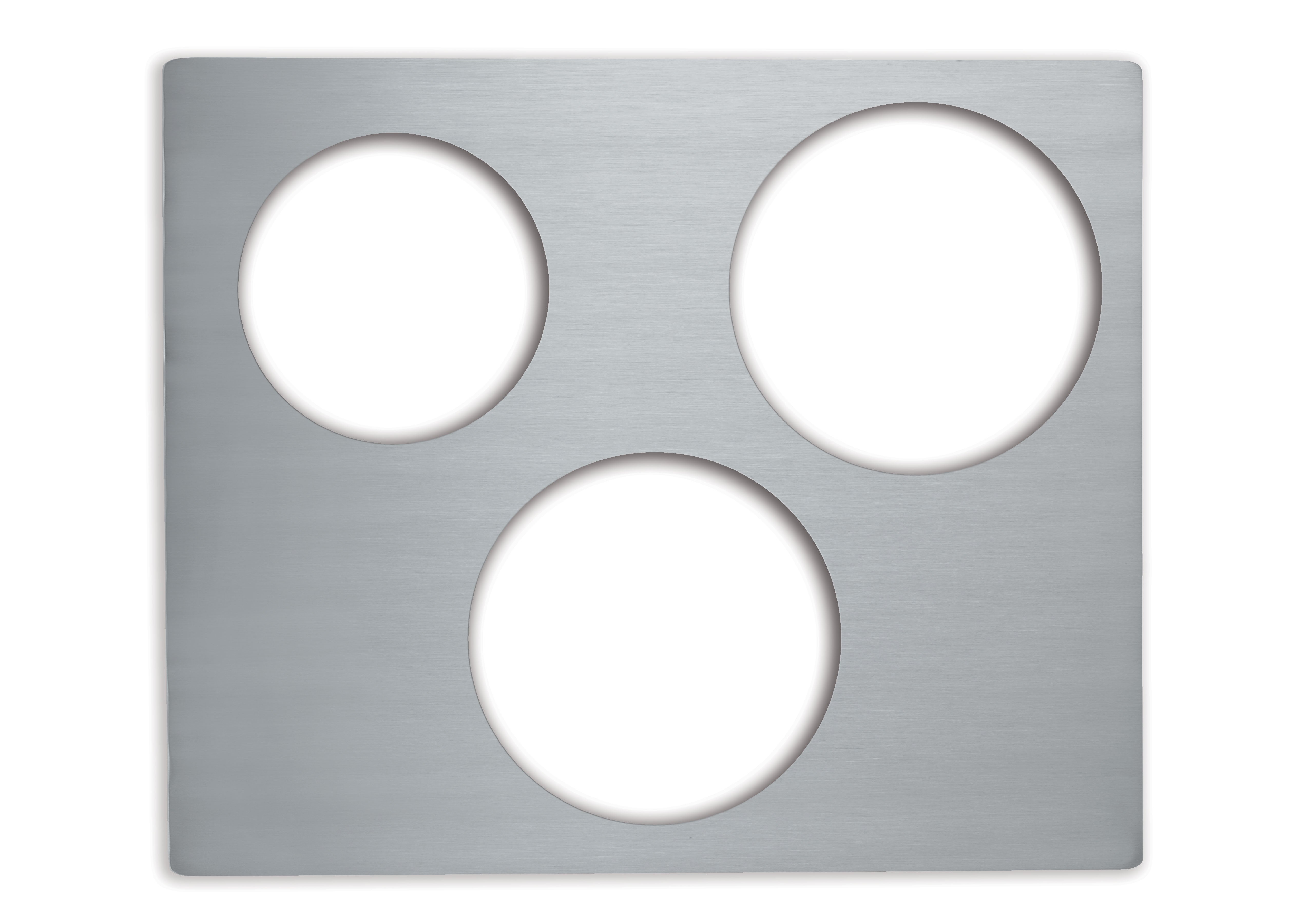 Miramar® Cookware Double Size Templates - Three rounds
