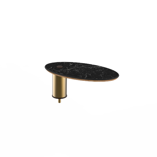 Oval Low Display Shelf L 16.0" W 8.0" Modular