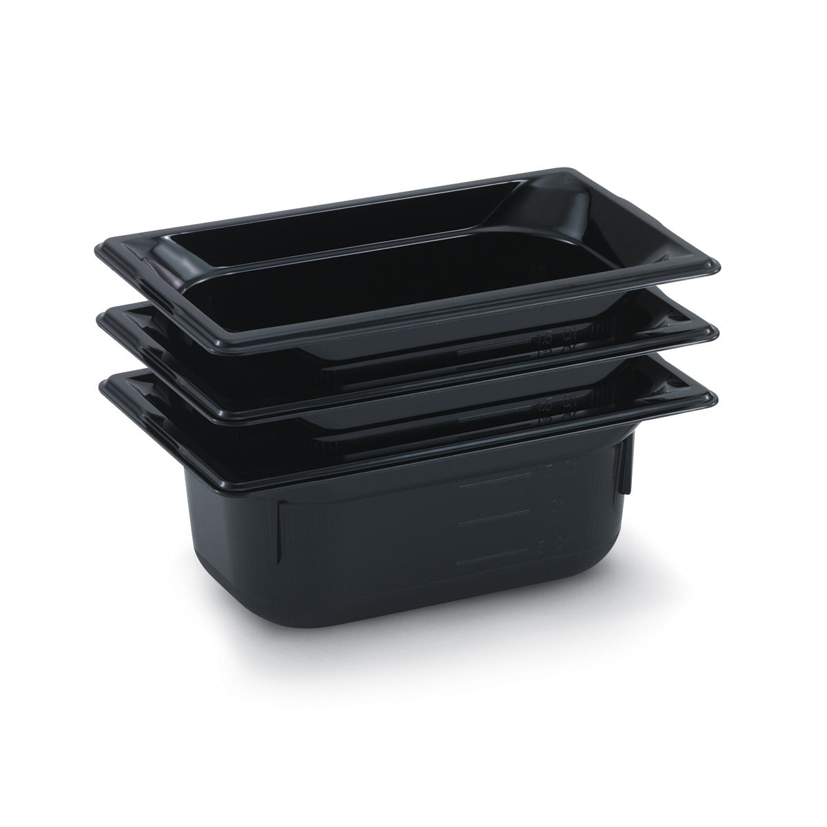 Super Pan® Plastic Pans - Low Temperature - Black