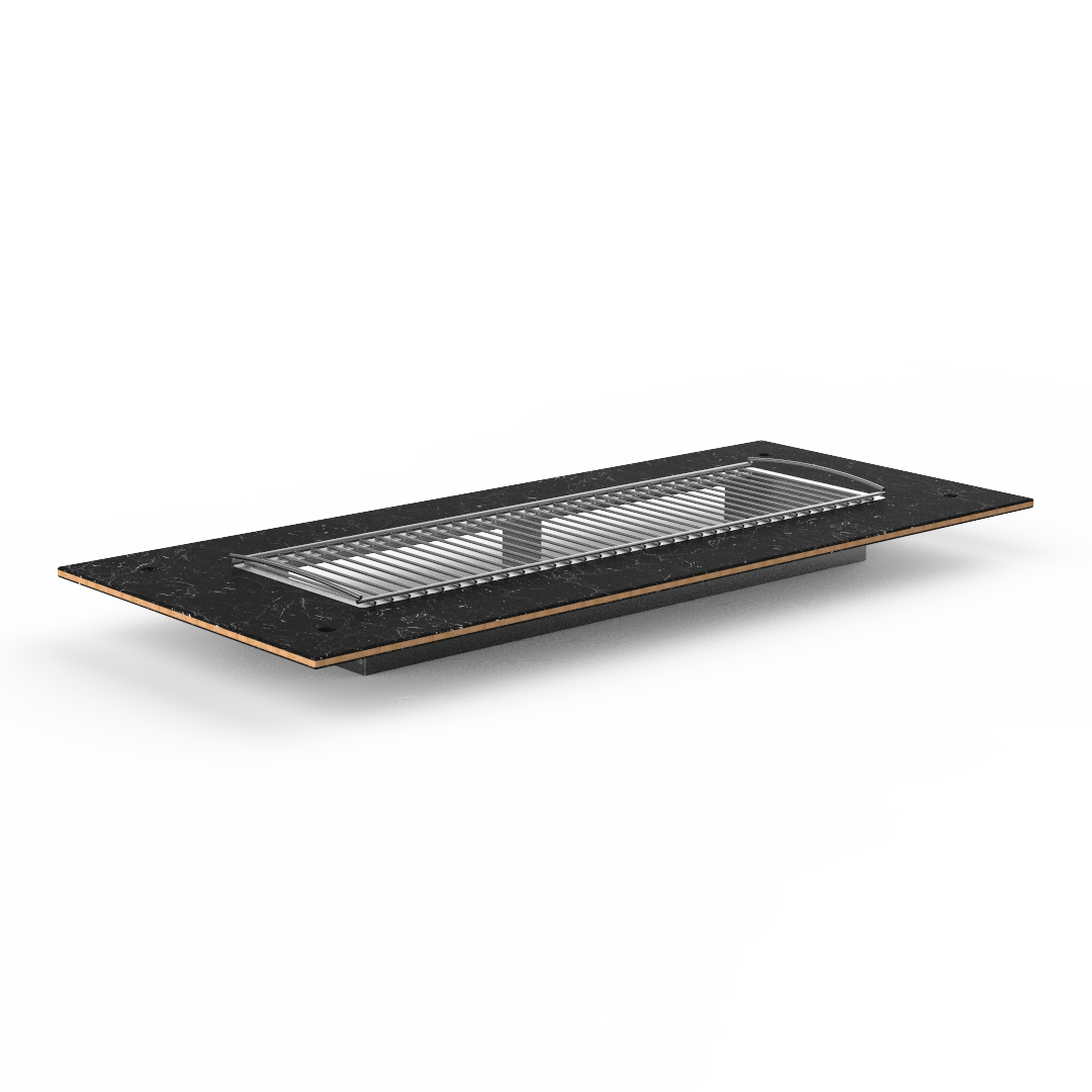 Heat Tabletop Grill L 71.0" W 29.5" Modular