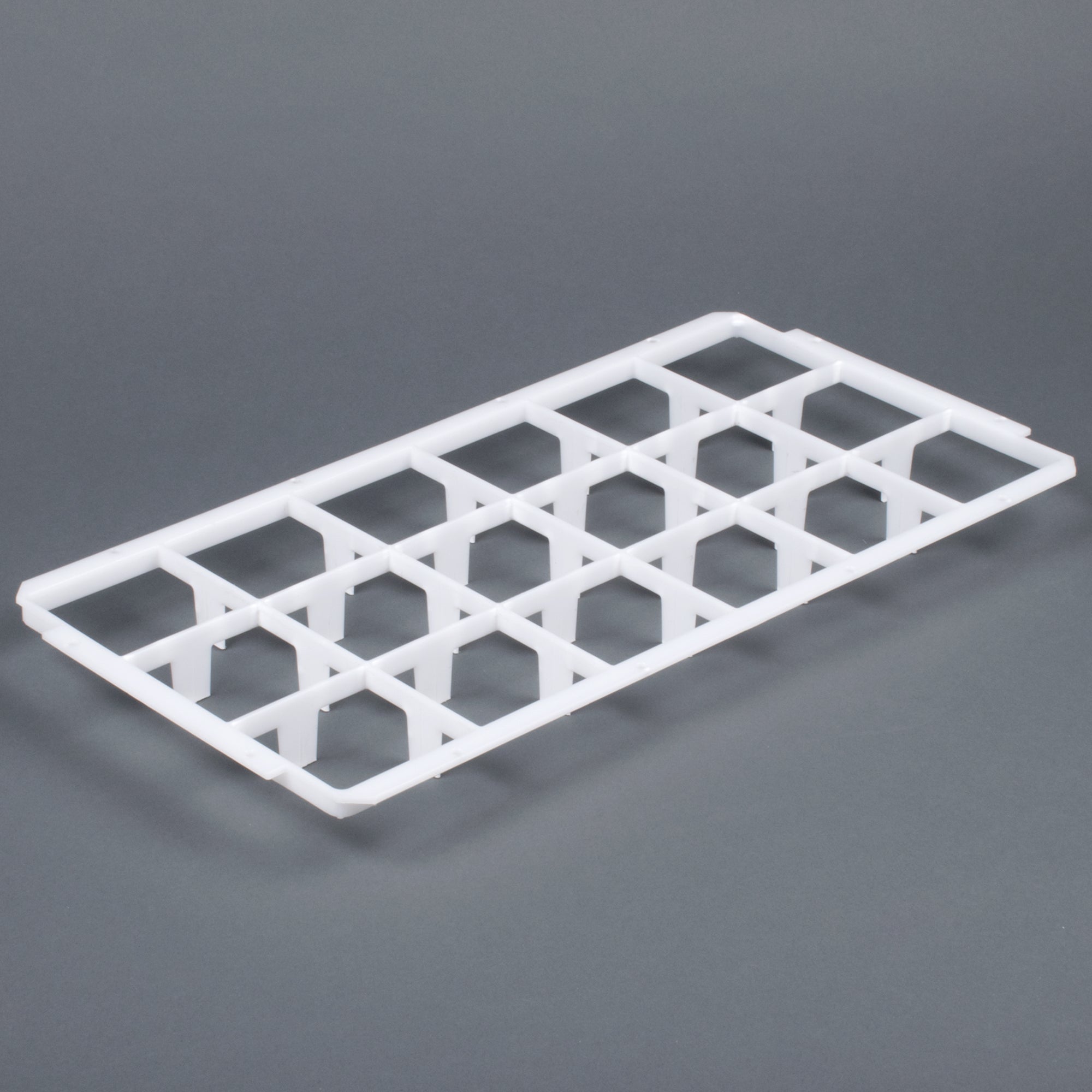 Signature Half-Size 18 Compartment Glass Rack Trim Divider