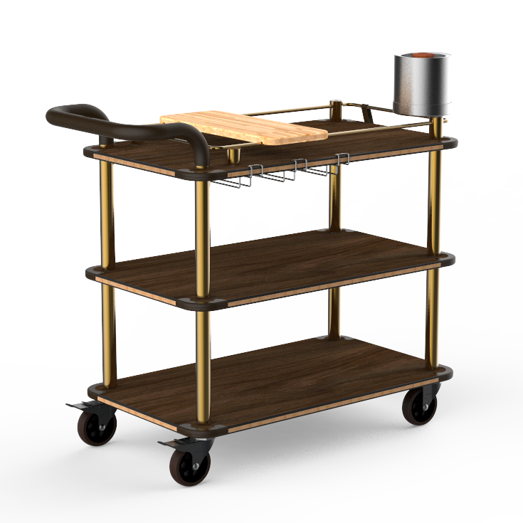Mixology Cart L 41.5" W 21.0" Rollin