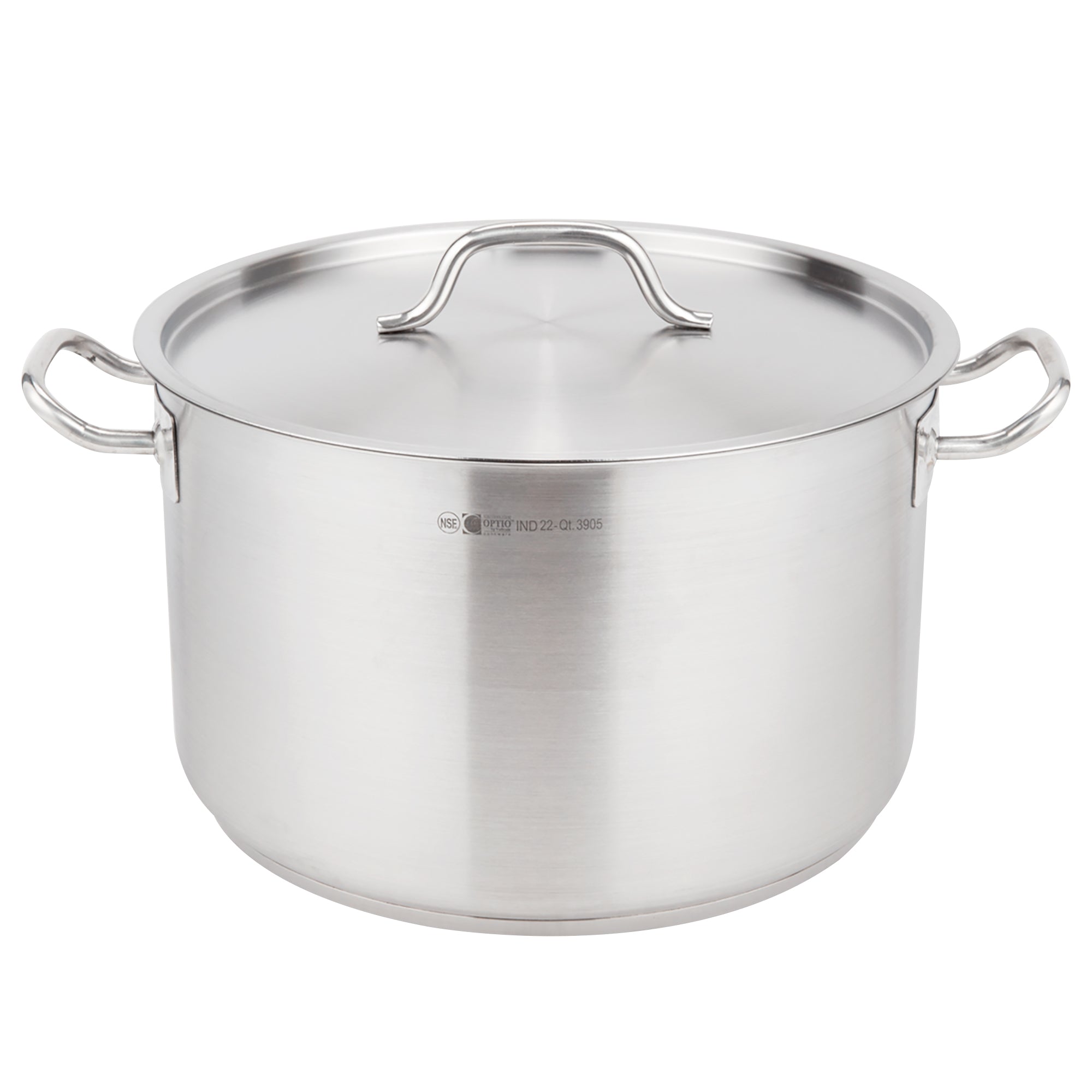 22-quart Optio™ sauce pot with low-domed cover