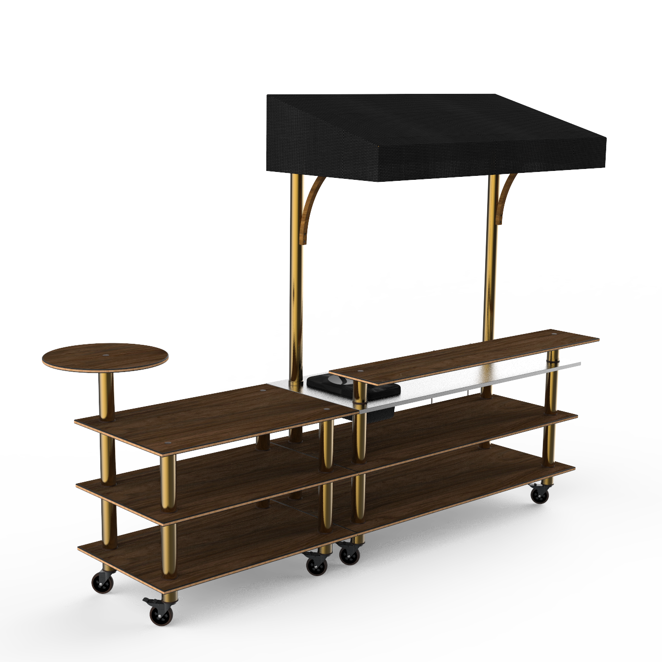 Mixology Bar Station L 125.0" W 41.0" Modular