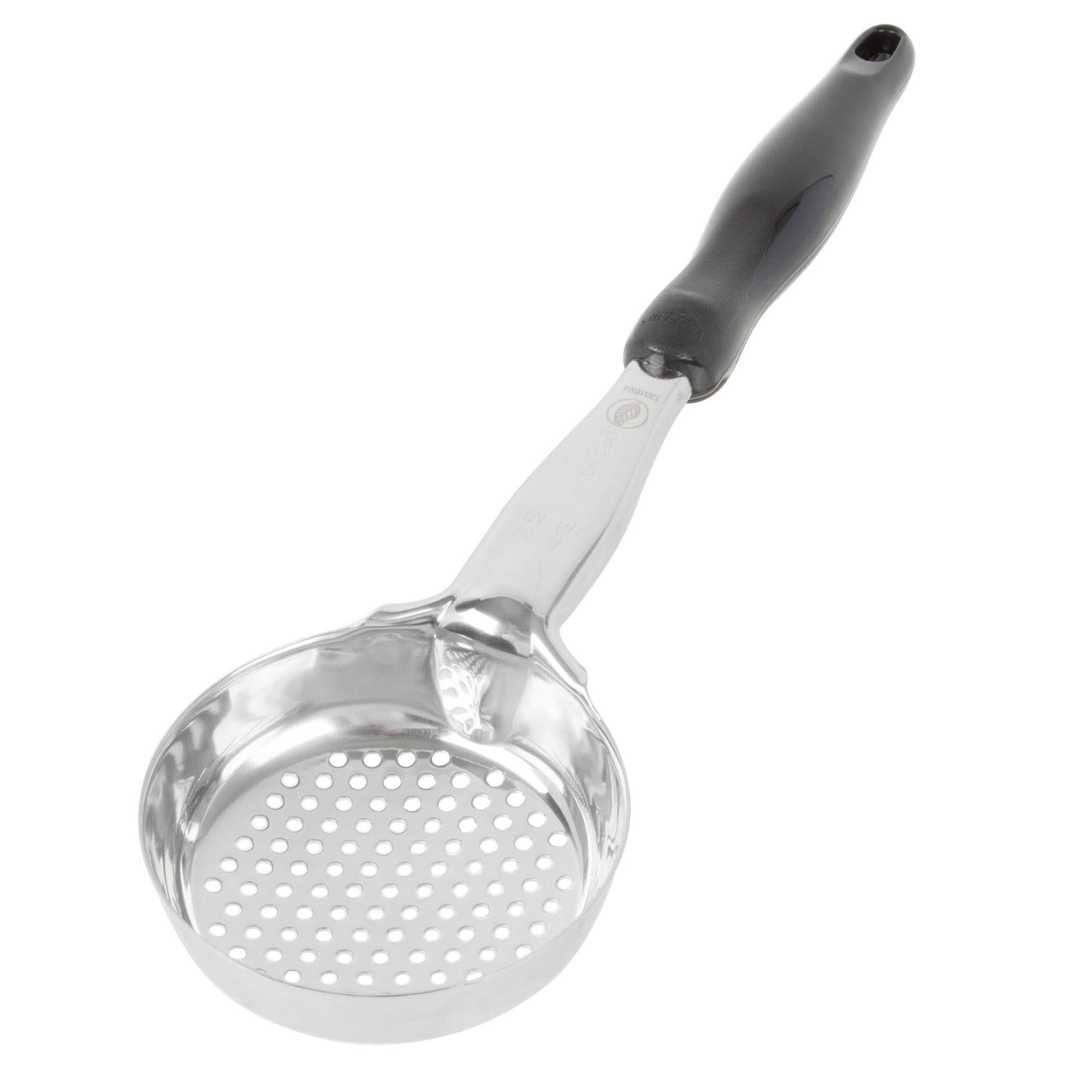 13.78-IN One-Piece Heavy-Duty Spoodle® Utensil - Black Handle Round Bowl