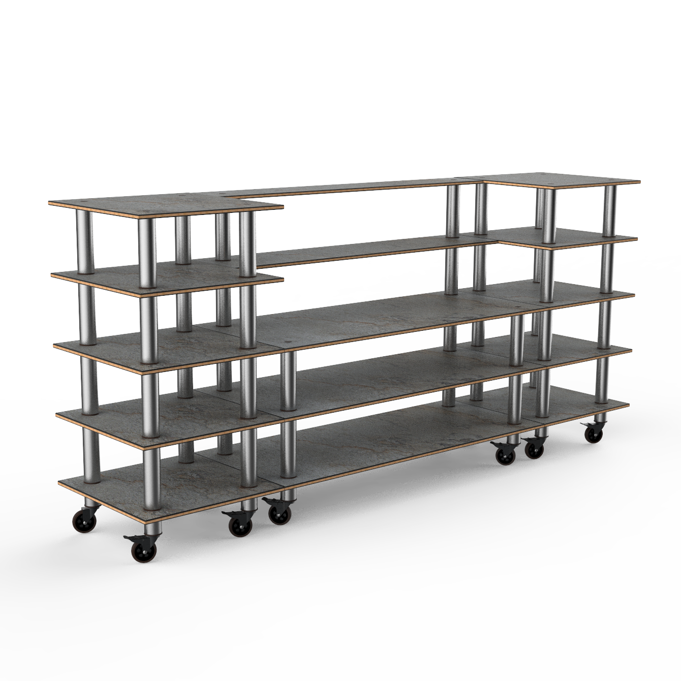 Bread & Pastry Station L 130.0" W 29.5" Modular