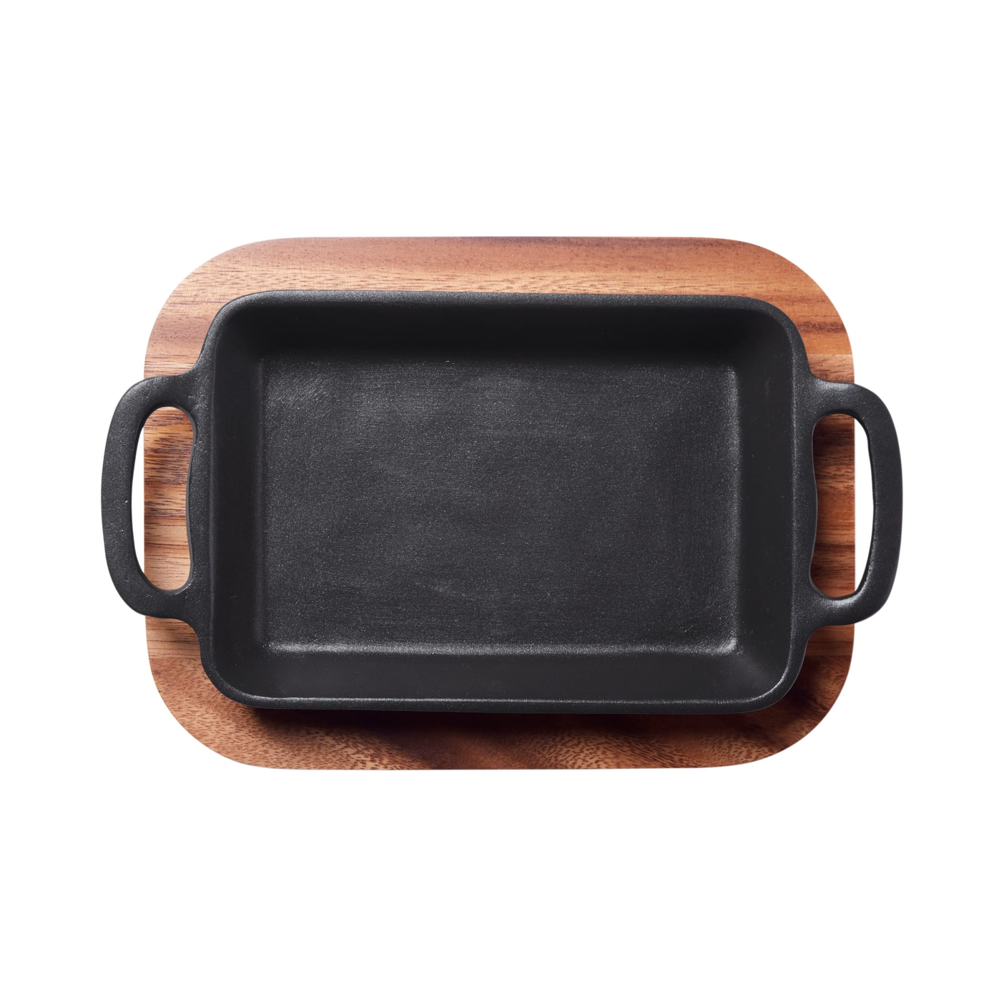 Heiss™ Acacia Wood Underliner for 14 oz. Oval Skillet