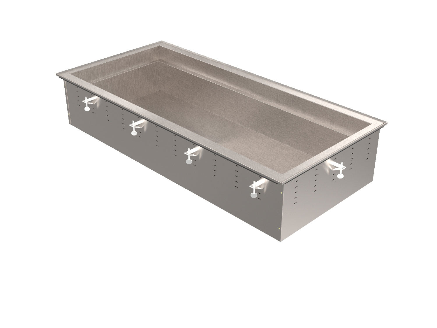 Two-pan NSF7 Remote Refrigerated Cold Pan