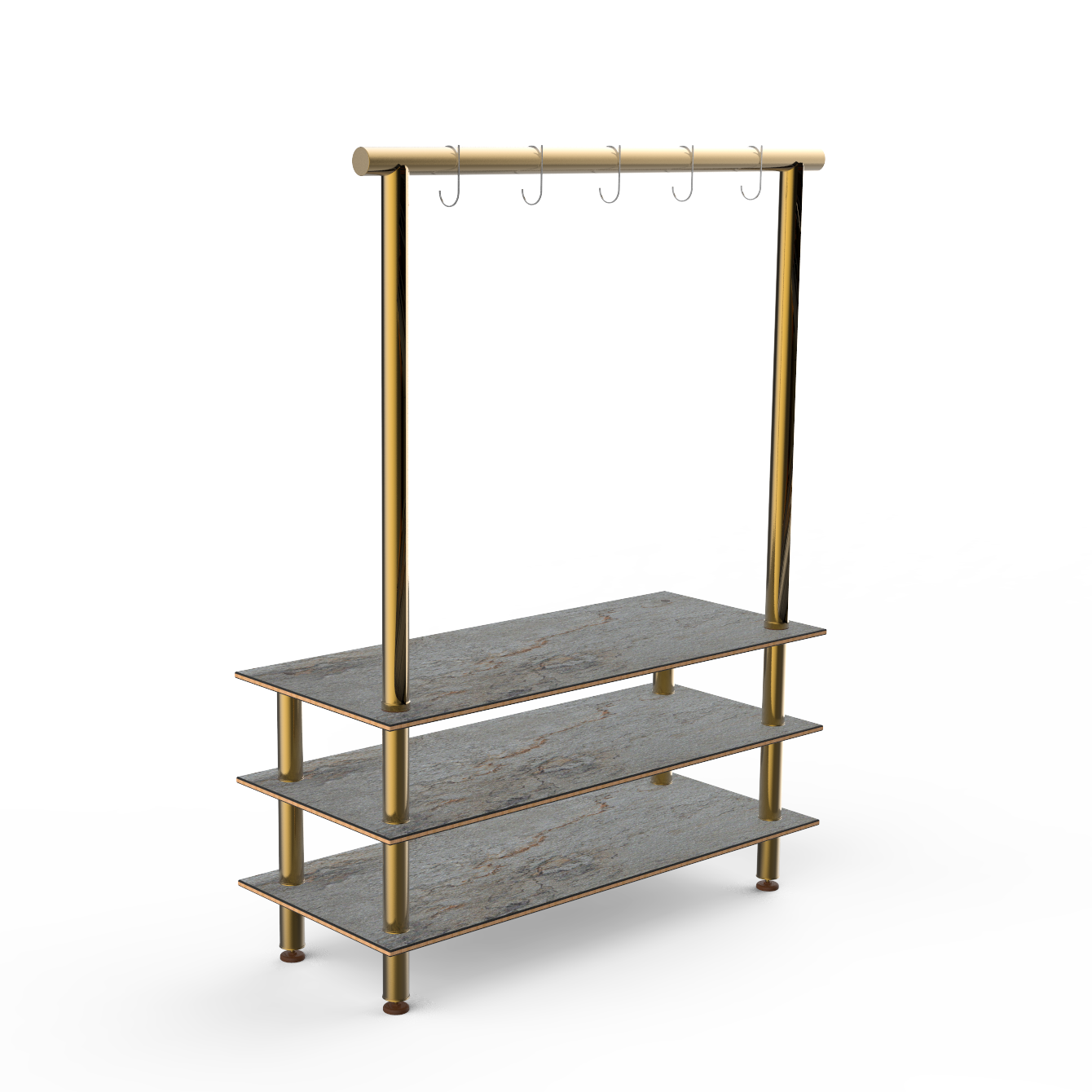 Classic Arch Station L 71.0" W 29.5" Modular