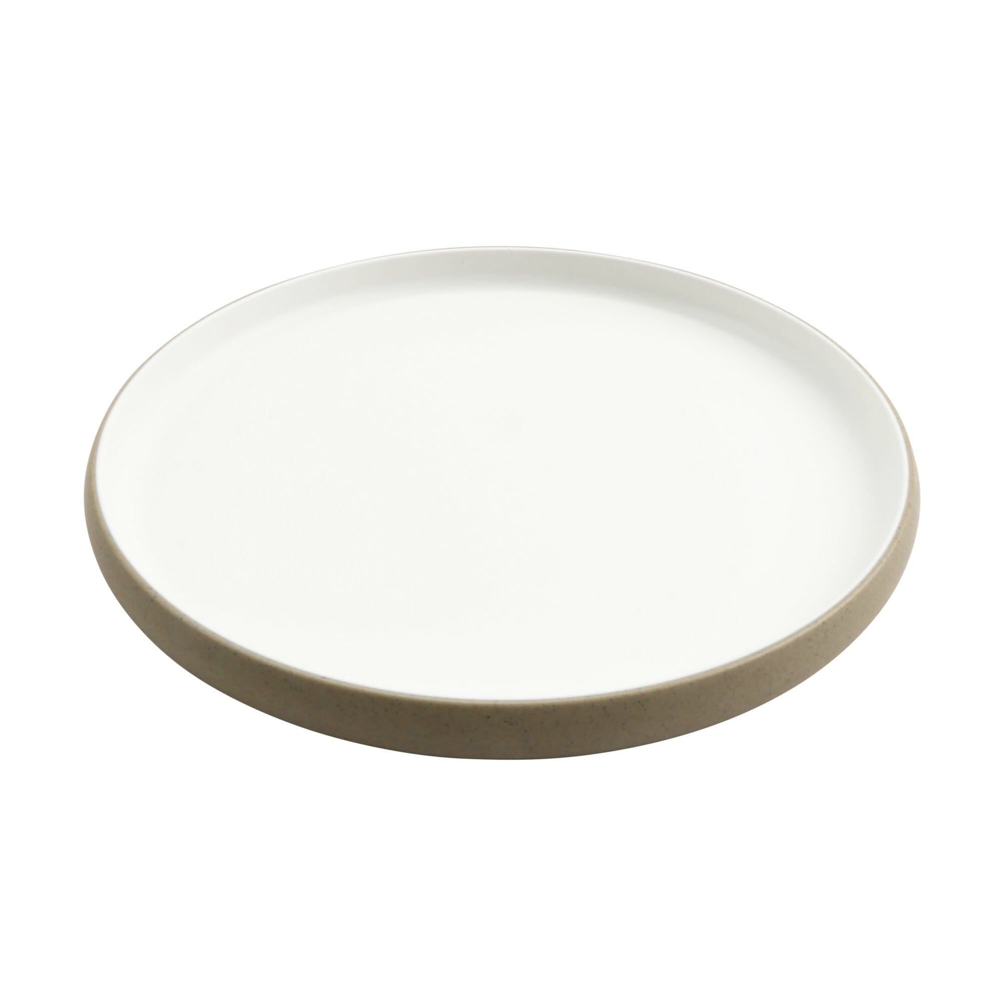 Cheforward Hatch 10-1/2" Round Melamine Plate, Touch of Honey/Sandstone