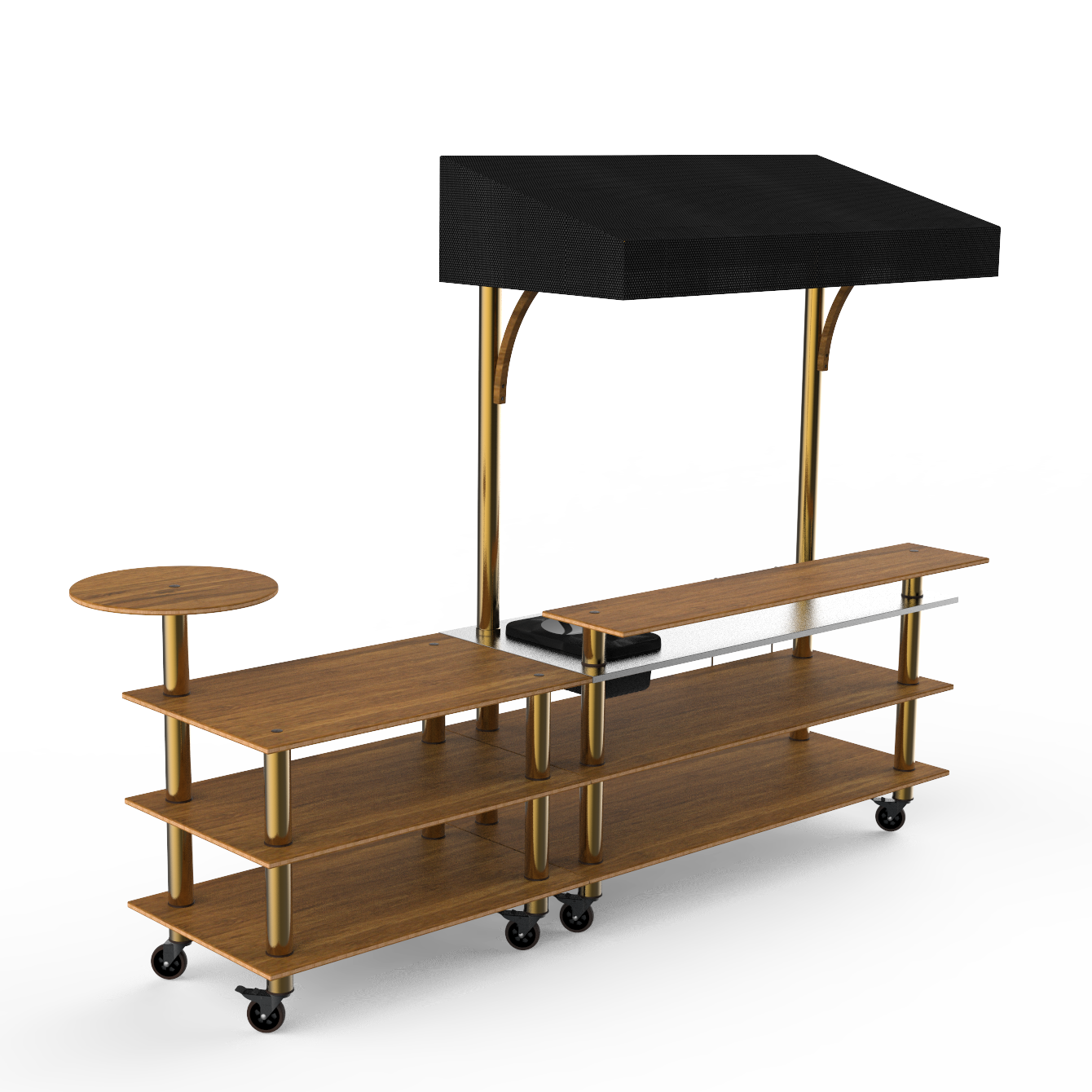 Mixology Bar Station L 125.0" W 41.0" Modular