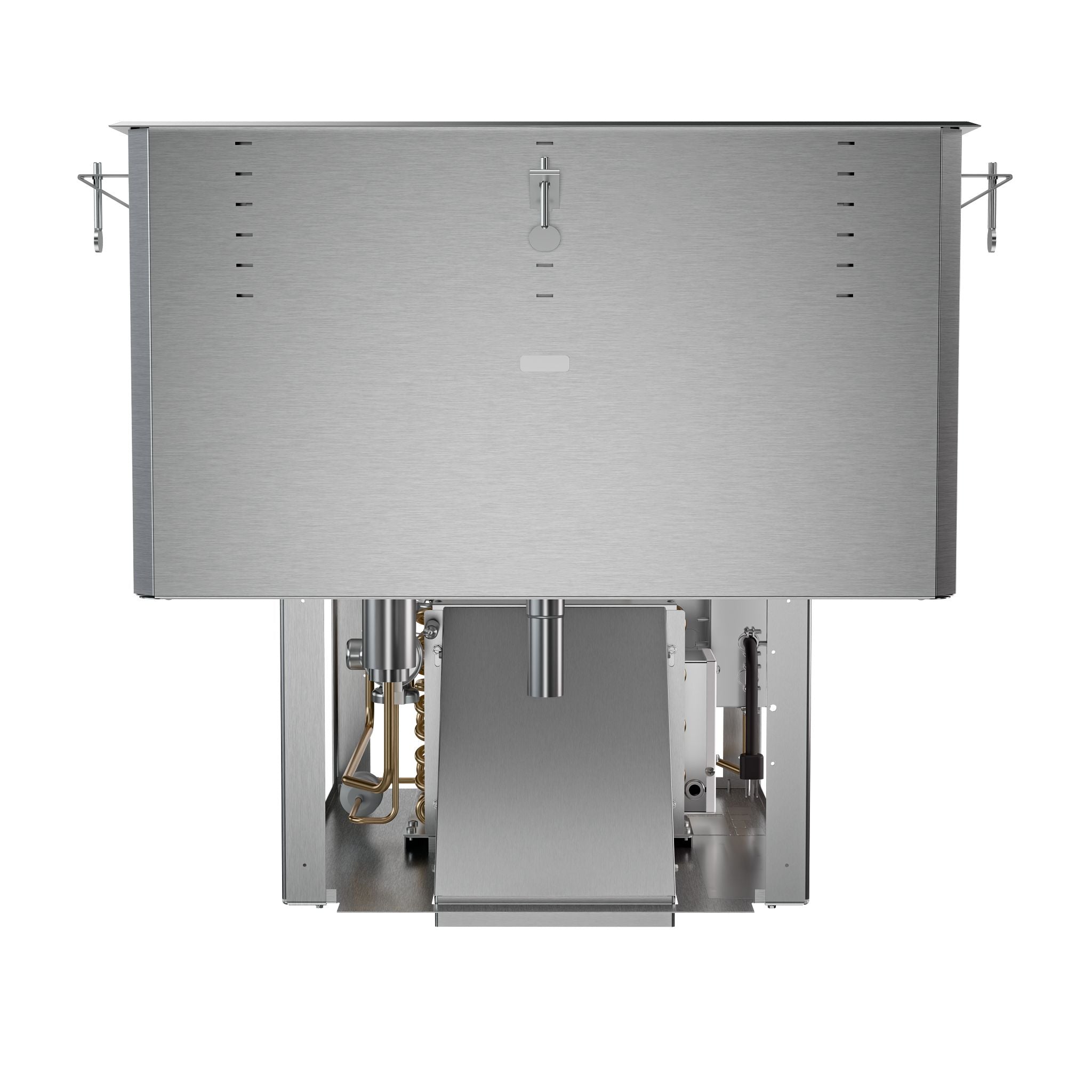 Three-Pan 120-Volt Forced-Air Drop-In Cold Well - Flat Flange