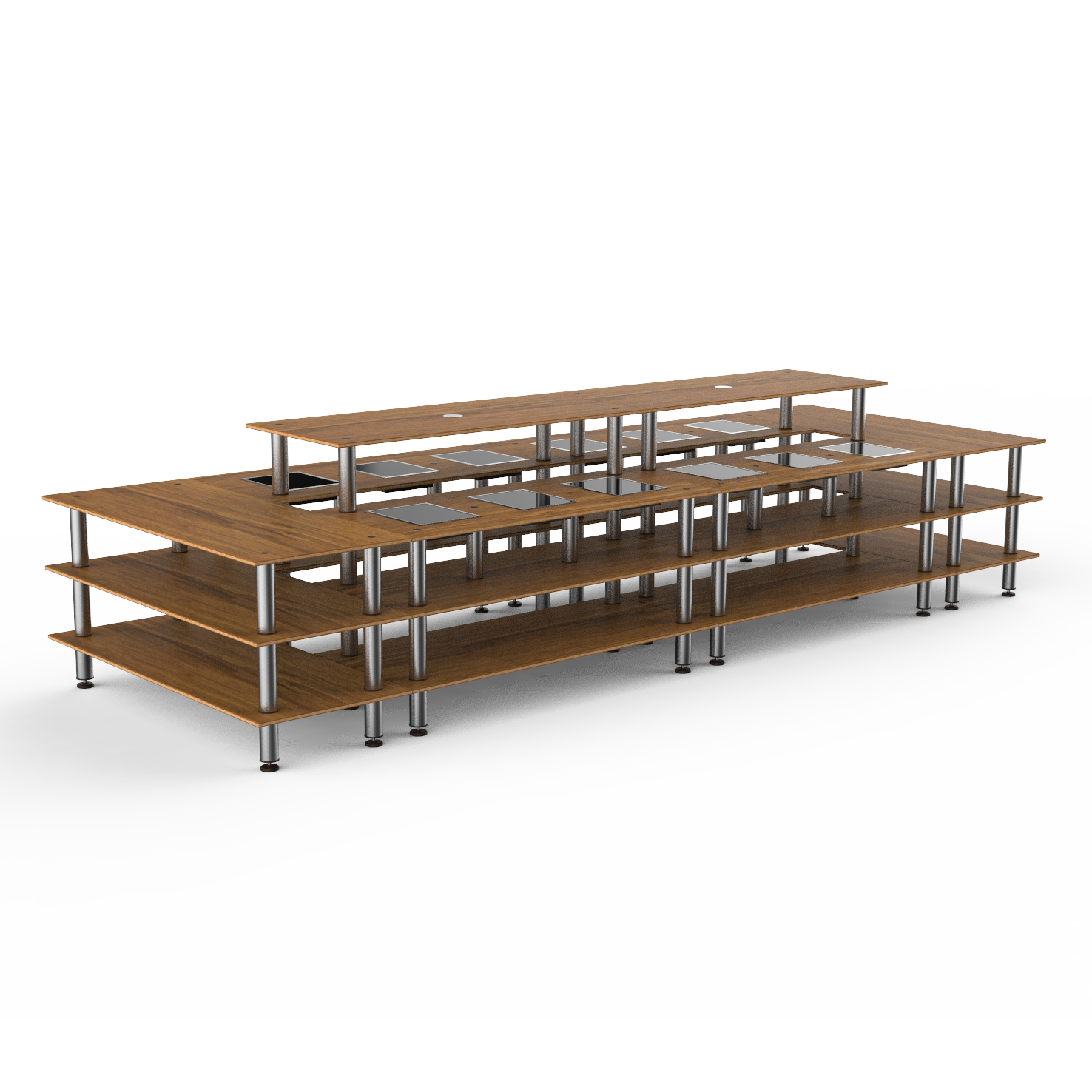 Grand Market Induction Station L 200.5" W 71.0" Modular
