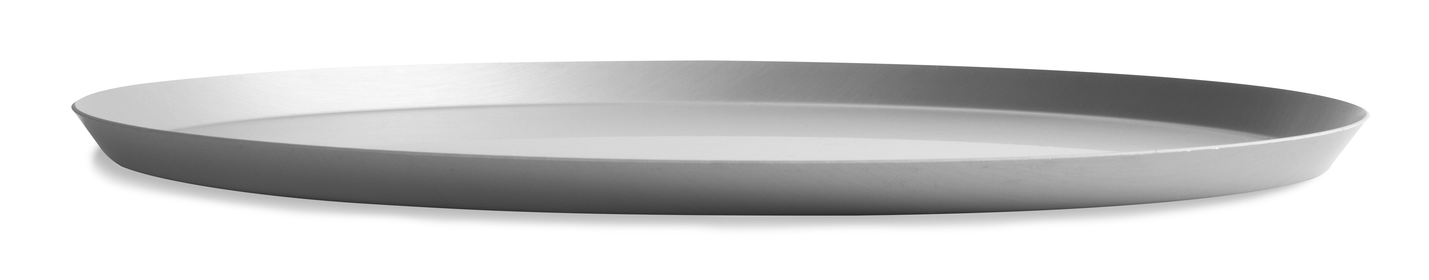16" Solid Press-Cut Pizza Pan with Clear Coat Anodized Finish
