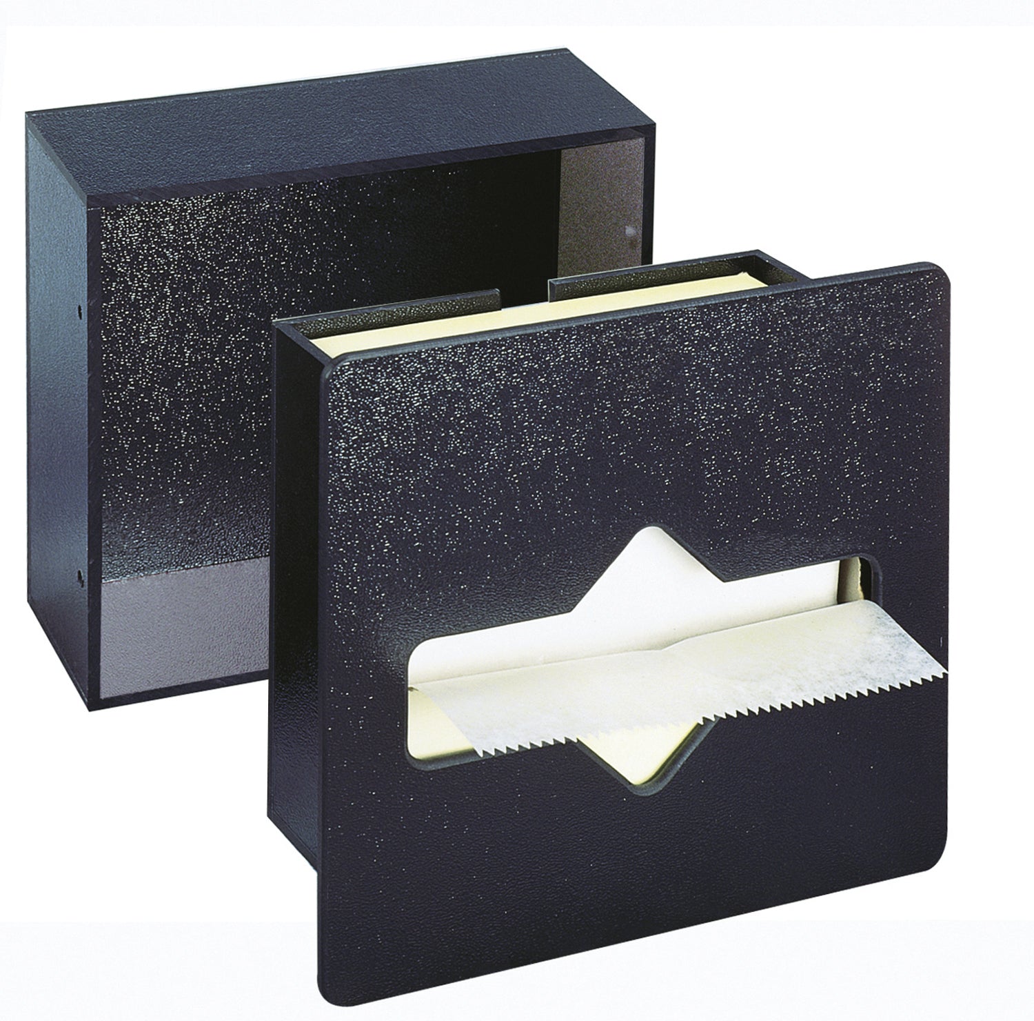 Flush Mount Waxed Tissue Dispenser