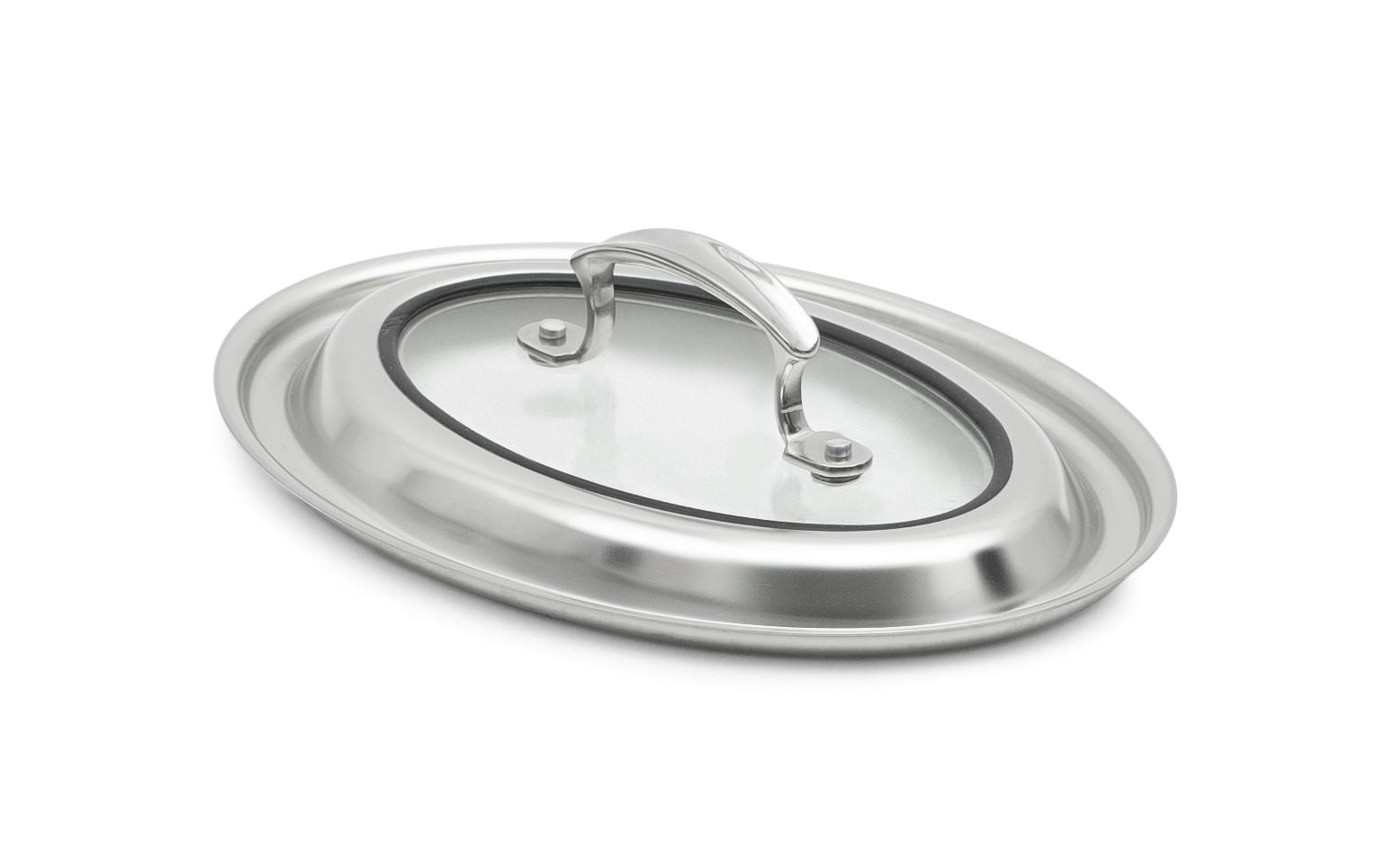 Miramar® Glass Lid For 10" Oval Au Gratin Food Pan