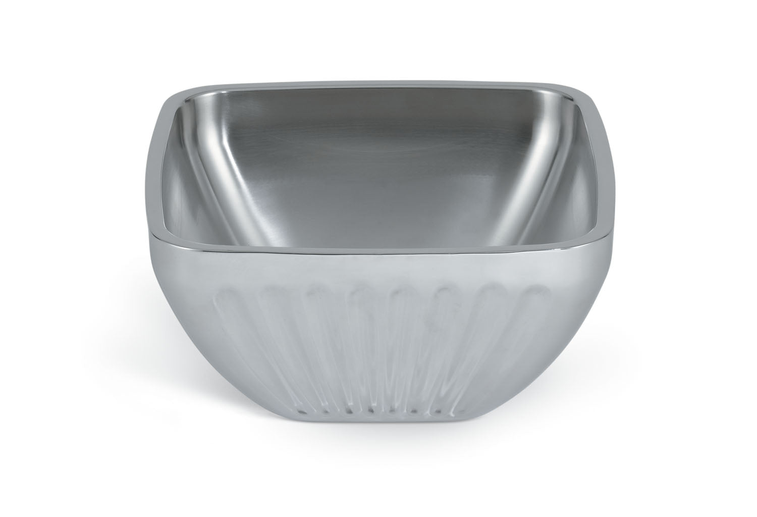 Fluted Double-Wall Insulated Serving Bowls - 3.2 QT