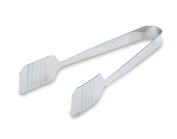 Tender-Touch 9 1/4" Stainless Steel Flat Pastry Tongs