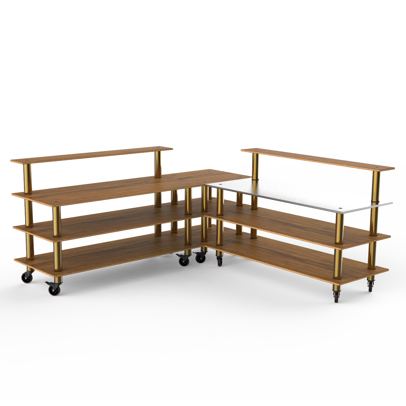 Pro Corner Station L 100.5" W 100.5" Modular