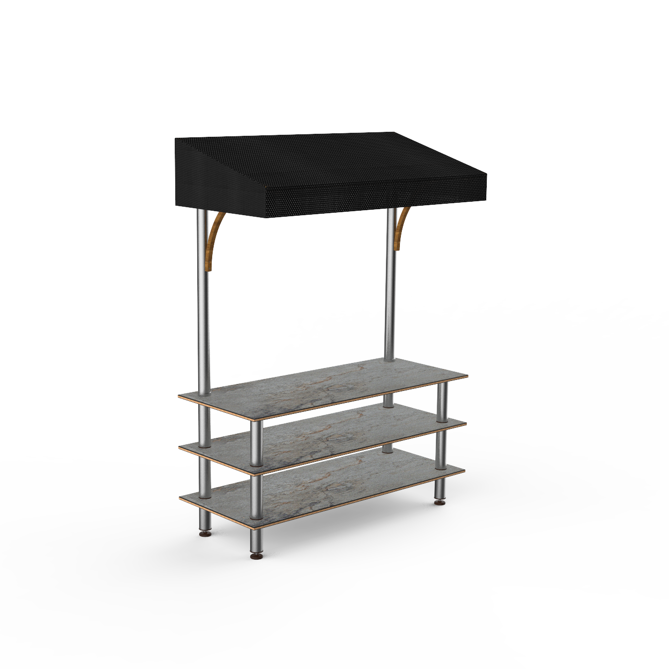 Classic Canopy Station L 130.0" W 35.0" Modular