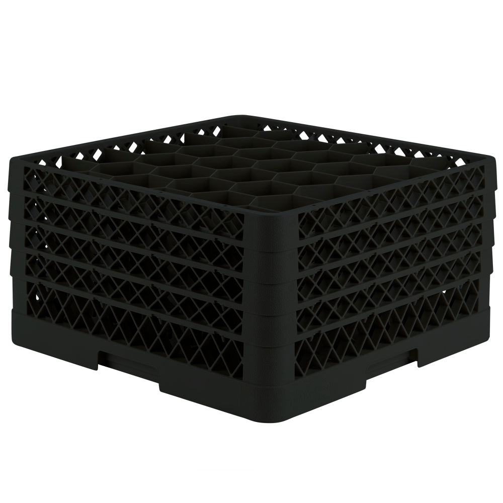Traex® Full-Size Rack Max® Compartment Racks with four extenders in Black