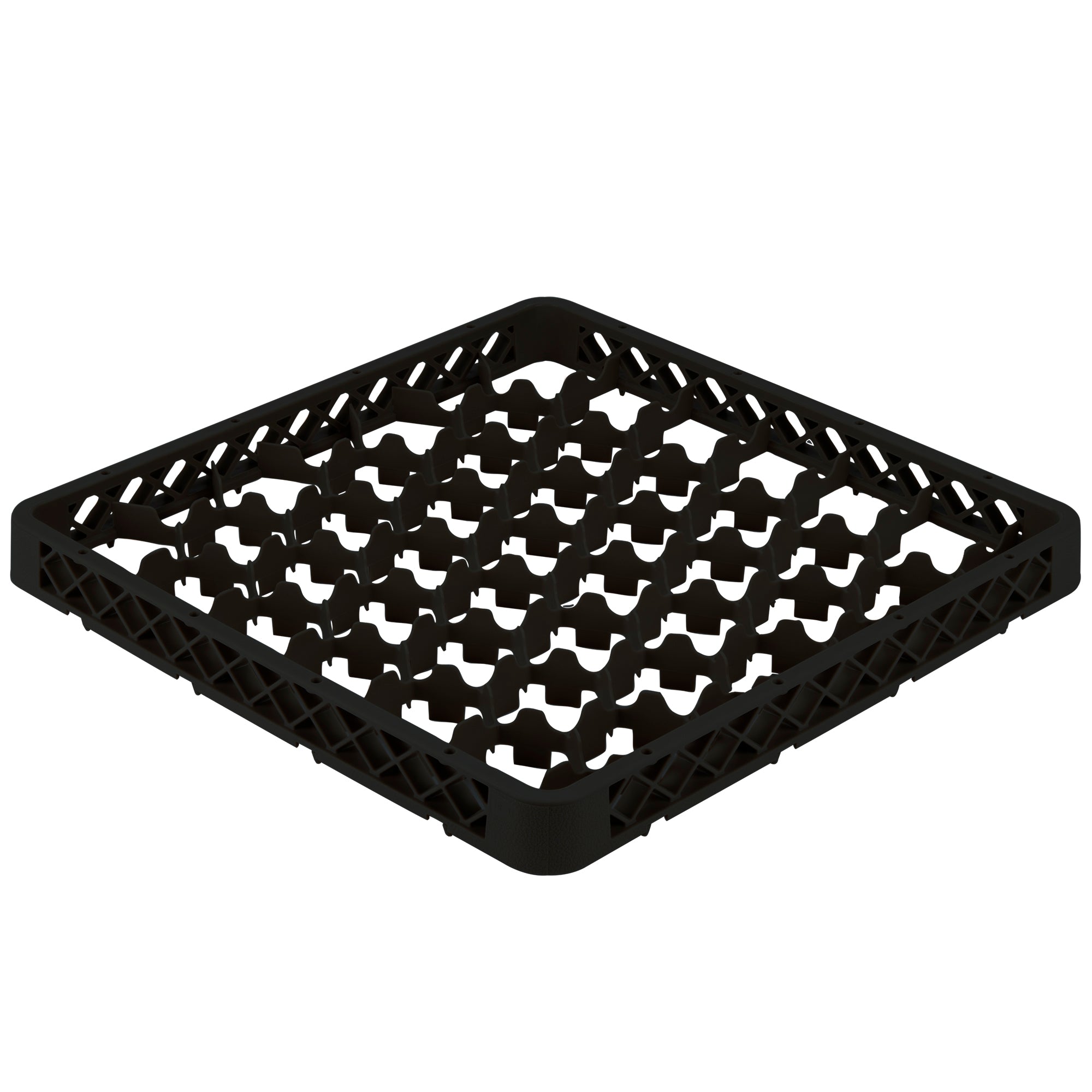 Traex® Full-Size Black 42 Compartment Glass Rack Extender