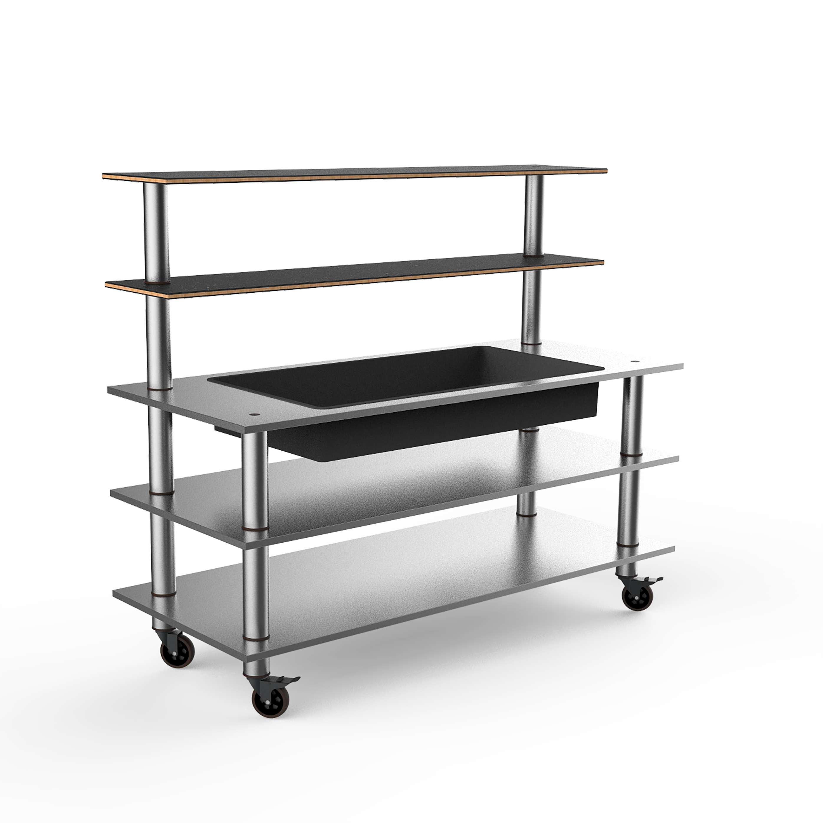Pro Back Bar Station L 71.0" W 29.5" Modular
