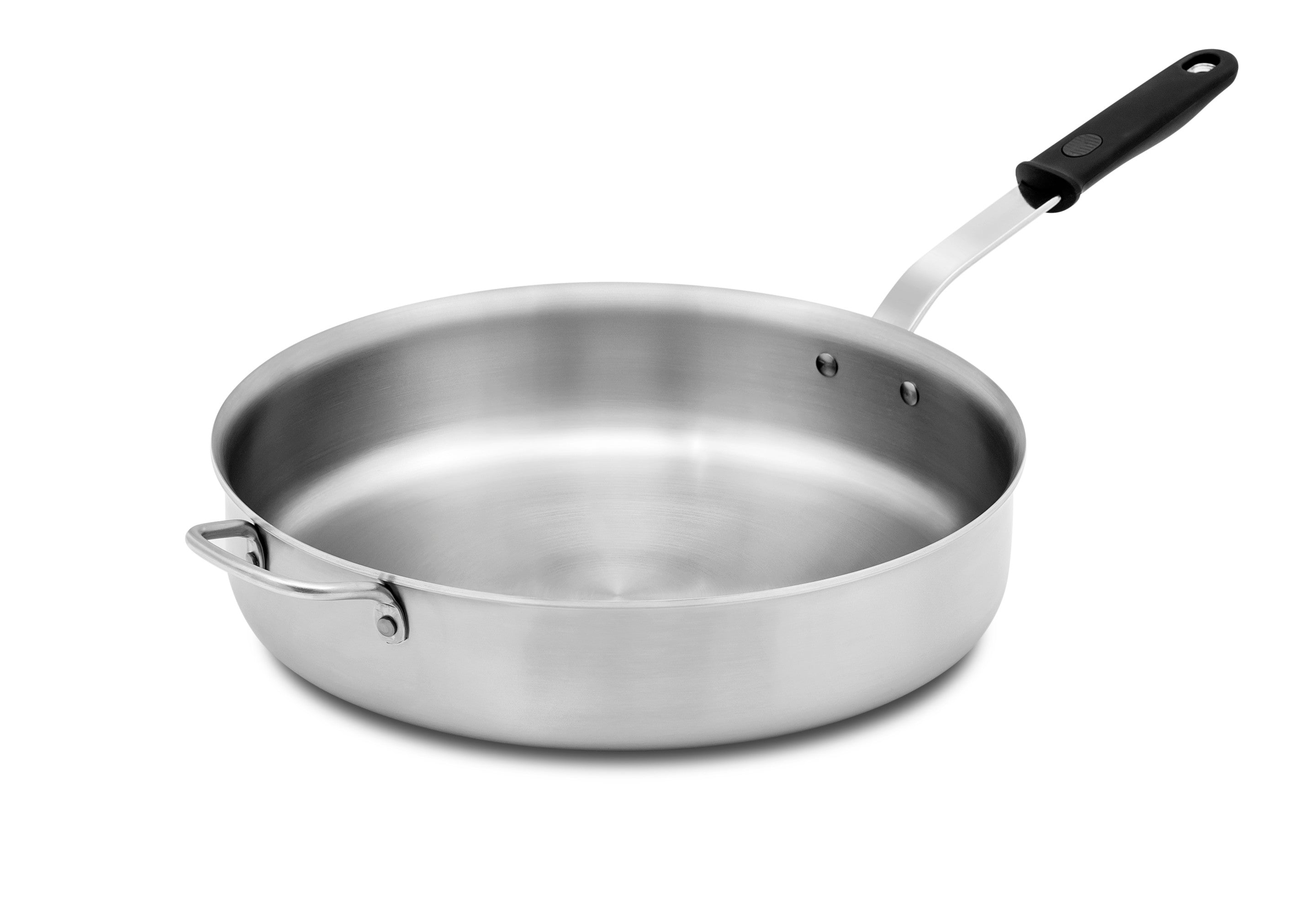 8-Inch 2-Quart Tribute® 3-Ply Sauté Pan with Silicone Handle