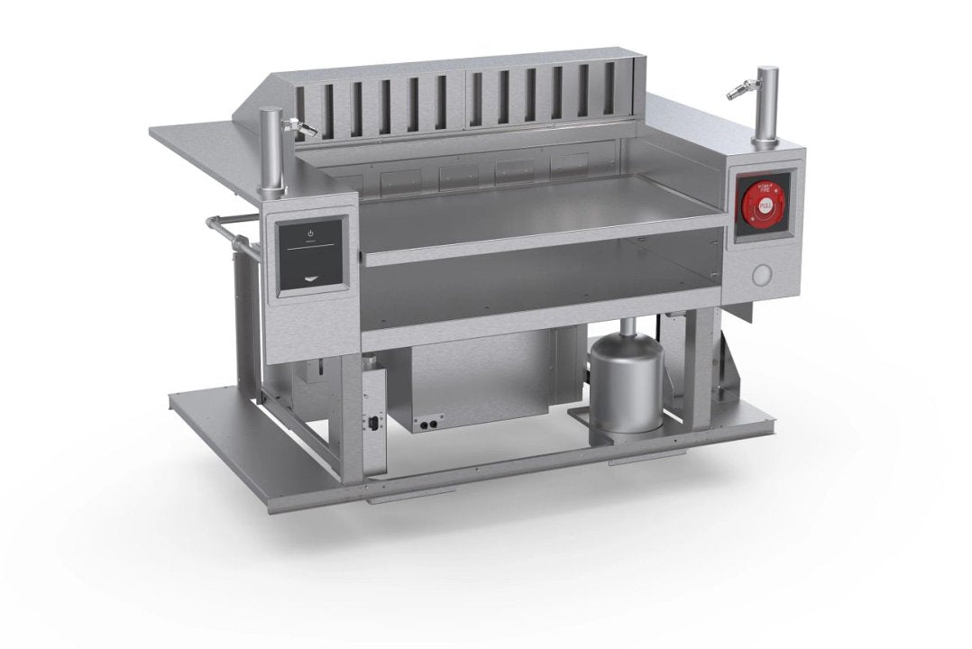 36-Inch Flexvent™ Versatile Slide-In with Downdraft Vent and Fire Suppression System