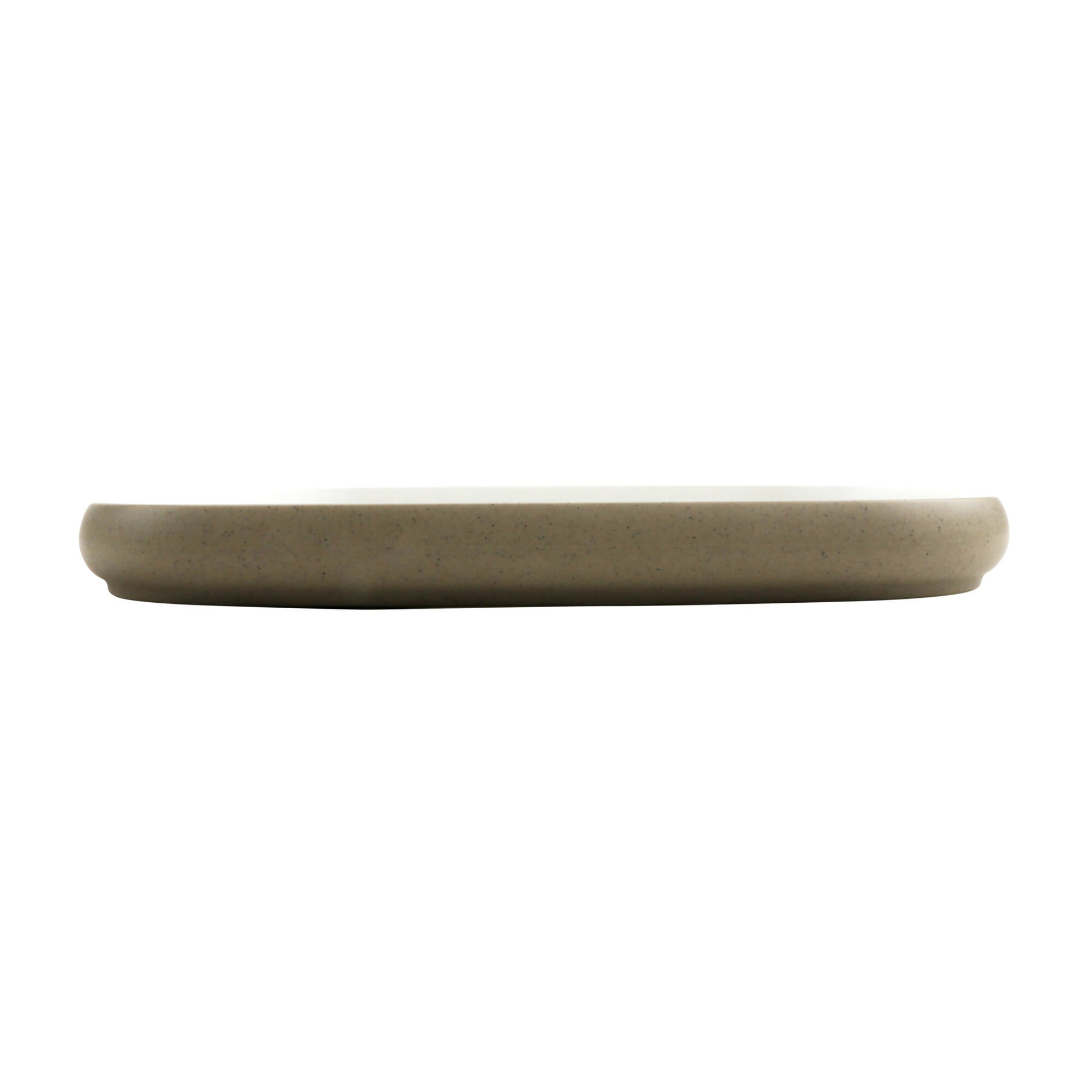 Cheforward Hatch 10.5" Square Melamine Plate, Touch of Honey/Sandstone