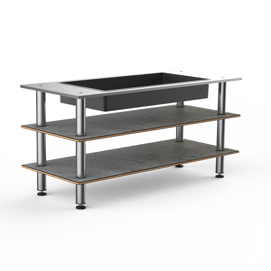 Salad Bar Station L 71.0" W 29.5" Modular