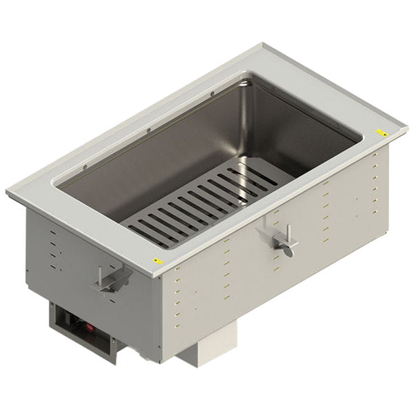 One-Well 208- To 240-Volt Modular Drop-In Dry Hot Well with Infinite Controls and Flat Flange