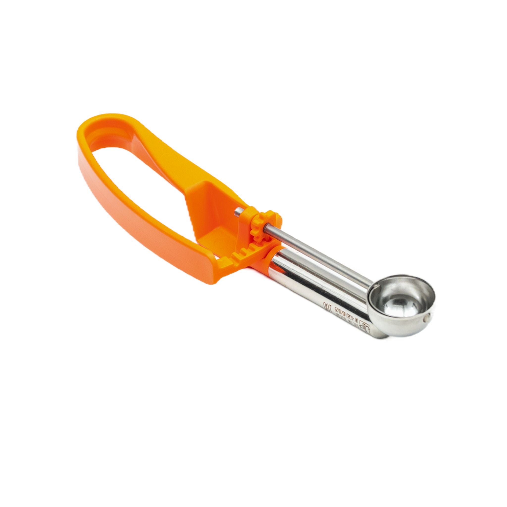 0.33 oz. Extended-Length Disher wth Orange Squeeze Handle