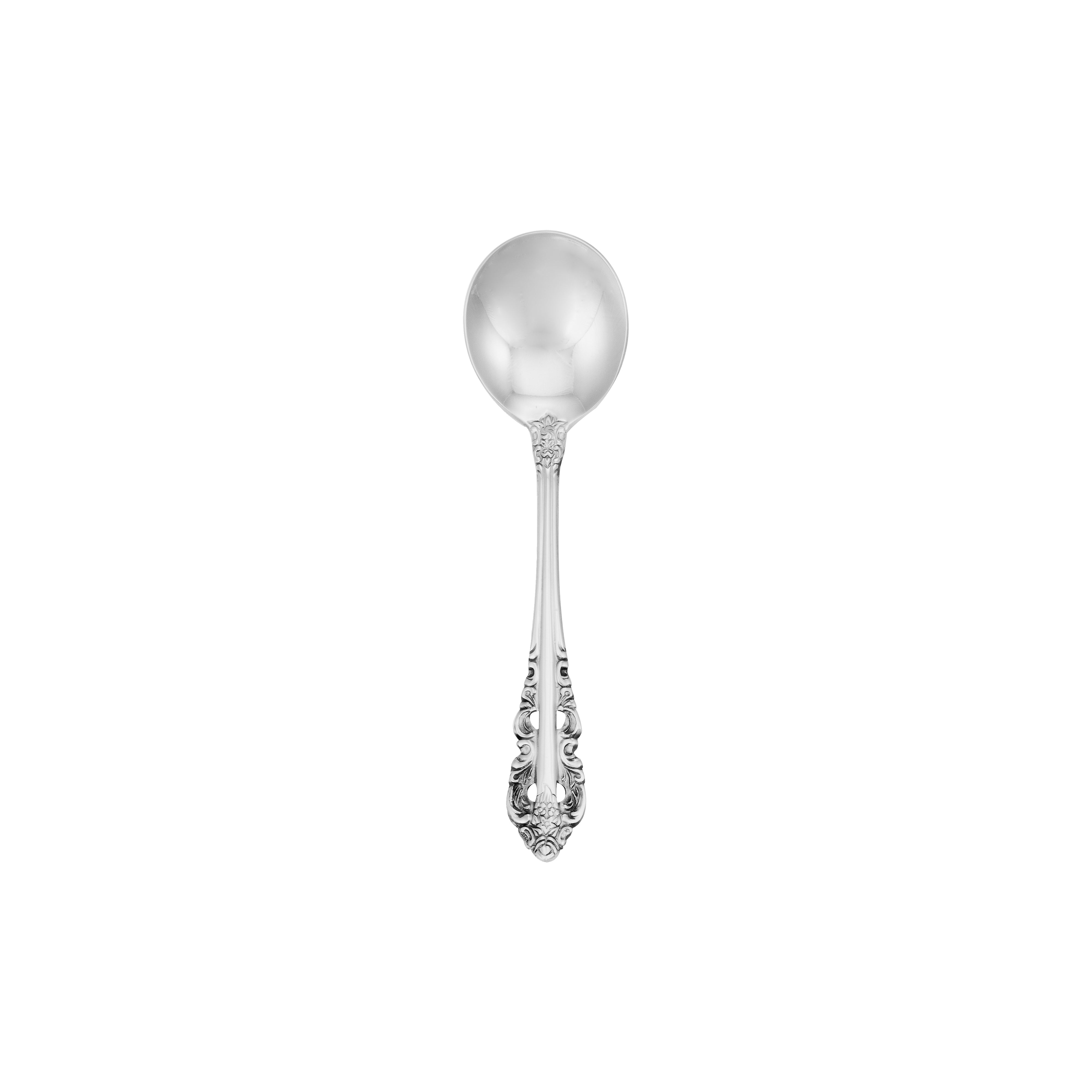 Classic Baroque Round Bowls Soup Spoon 6.375