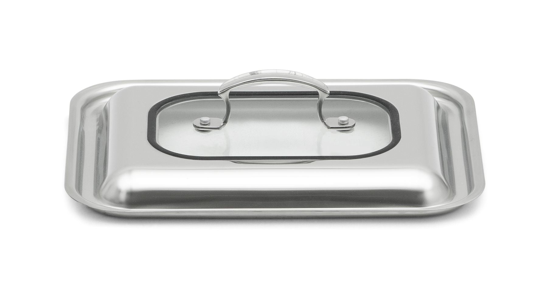 Miramar® Glass Lid For Small Rectangular Food Pans
