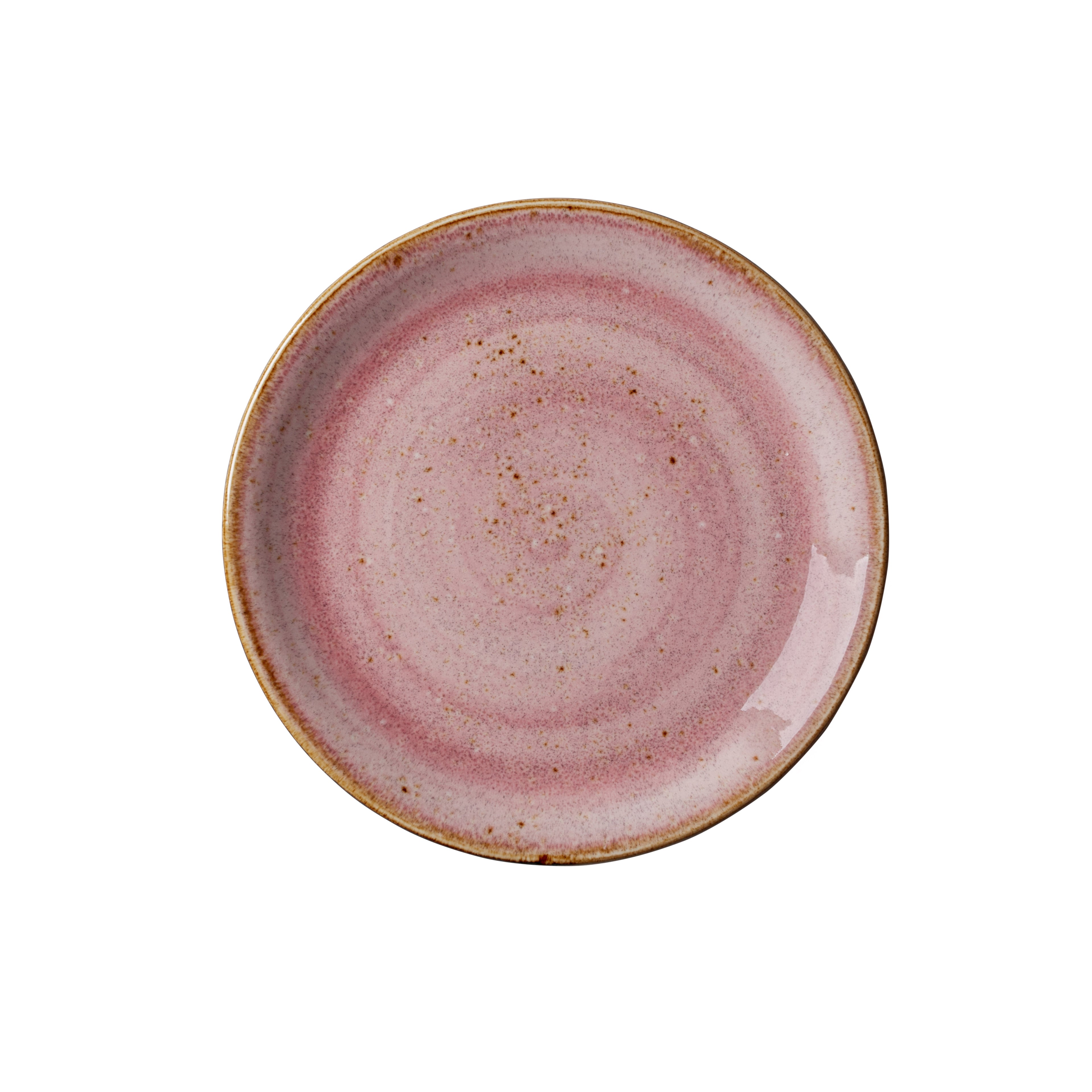 Coupe Plate 8.0" Dia. Craft Raspberry