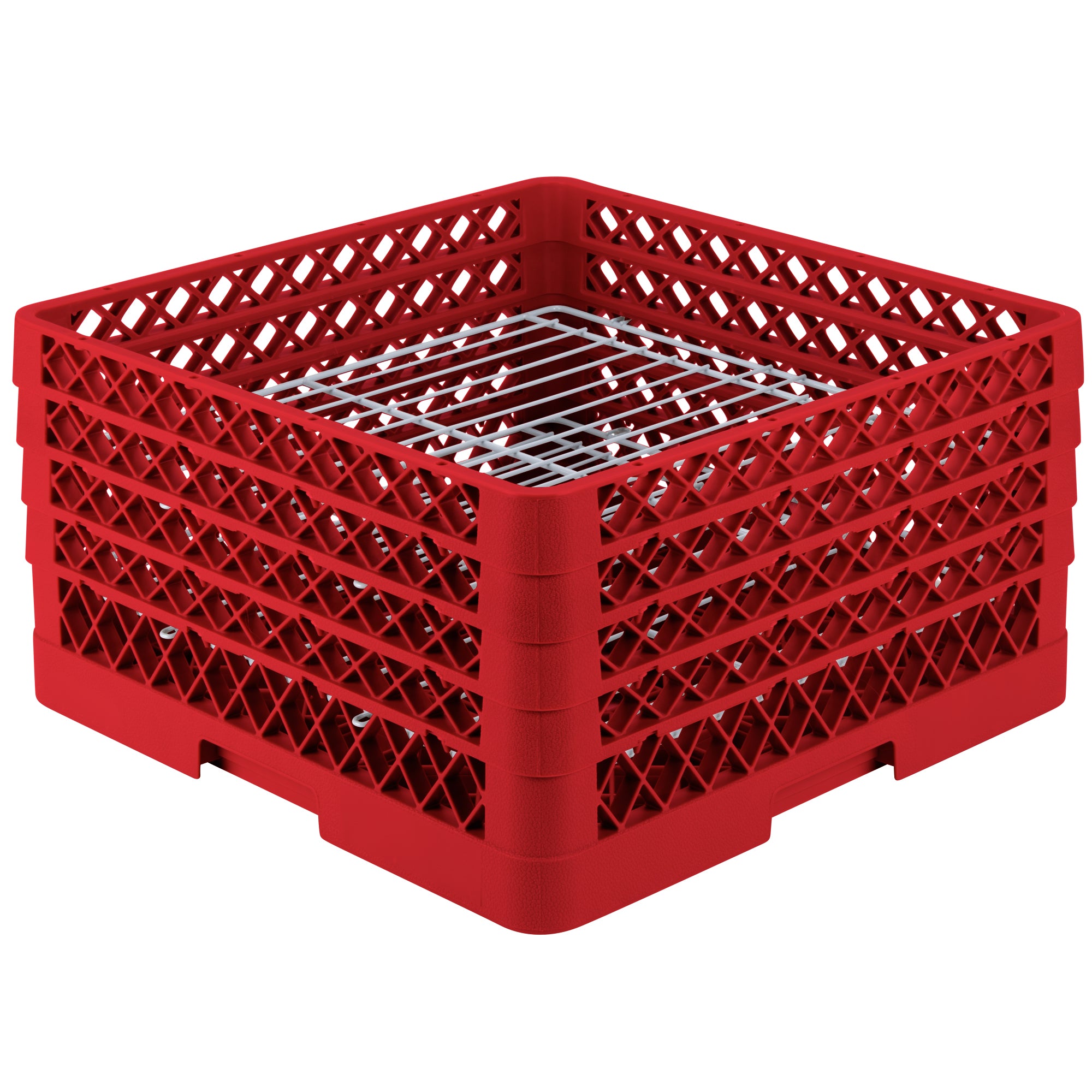 Traex® Plate Crate® Warewashing System with four extenders