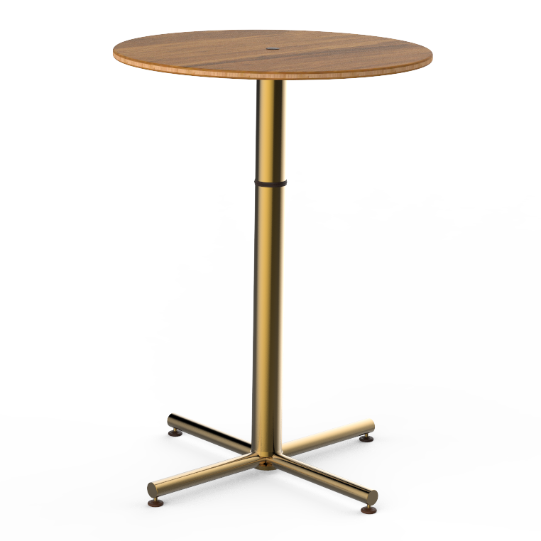 Round Bar Table 30.0" Dia. Polo