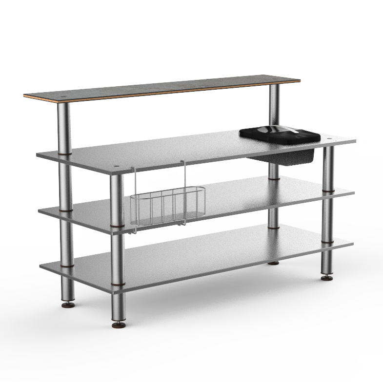 Pro Bar Station L 71.0" W 34.5" Modular